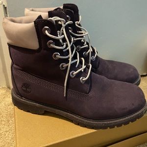 Purple ice cream timberlands
